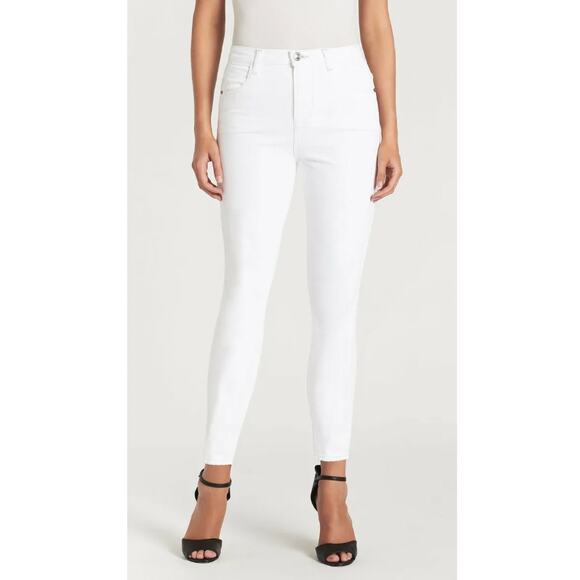 Current Elliott Skinny Denim Jeans Pockets White 26 - Picture 1 of 9